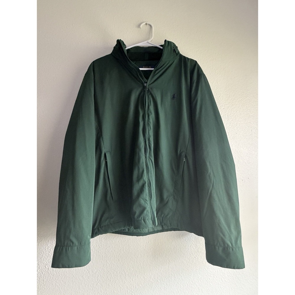 Lauren Ralph Lauren Women's Insulated Jacket Size Large Green Coat Lightweight
